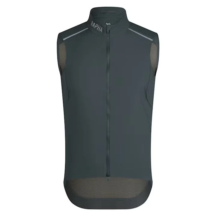 RAPHA Pro Team Lightweight Gilet II Onyx / Silver Reflective Men